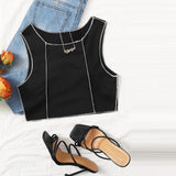 popular spring and summer new bottom sling vest sexy versatile solid color slim-fit Spice Girls umbilical top women