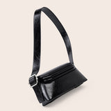 Crossbody bag women's niche design simple crossbody breast bag long personalized shoulder bag  new spring and summer versatile