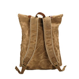 KKBOXLY 2025 New 2025 retro men's canvas backpack outdoor waterproof hiking bag large-capacity camping bag wholesale