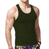 KKBOXLY 2025 summer sleeveless vest men's heavy T-shirt n basketball vest slim-fit quick-drying casual sports vest