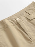 Z318 solid color denim shorts women's 2023 new summer high waist wide leg medium pants loose and thin five-point pants