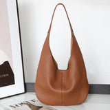 Genuine leather bag women's new  large-capacity underarm tote bag first-layer cowhide women's bag New versatile shoulder bag
