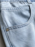 Lyocell Cool Thin Pendant Loose Straight-leg Pants Skinny High Waist Legs Long Wide Leg Pants Women's Jeans X531