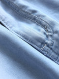 Lyocell cool thin soft and comfortable loose straight-leg pants show long legs versatile wide-leg women's pants jeans C047