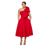 2025 C7011    New  Fashion Women's Clothing Solid Color Sexy Dress Dress New