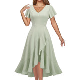 2025Ladies Evening Dress Cocktail Party Formal Church Dress  New Ball Medium Evening Dress Dress