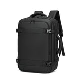 Multifunctional fashion leather film business backpack student travel trend laptop backpack car logo LOGO can be determined