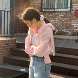Retro Hong Kong style long-sleeved shirt popular autumn new women's clothing pointed corner lapel jacket stacked cardigan pure cotton shirt