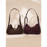 2025 popular autumn and winter niche new matte underarm handbag crossbody women's bag premium pillow bag small and exquisite daily