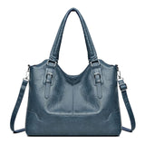 Spring New Women's Bag  Large Bag Portable Tote Bag Soft Leather Large Capacity Shoulder Crossbody Women's Bag