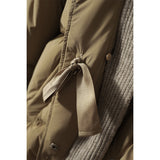 2025 High-end 95 white goose down jacket, removable hooded women's  women's clothing wholesale supply jacket versatile