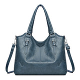 Spring New Women's Bag  Large Bag Portable Tote Bag Soft Leather Large Capacity Shoulder Crossbody Women's Bag