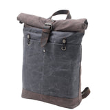 KKBOXLY 2025 Batik canvas backpack retro backpack waterproof outdoor travel men's bag college wind backpack trendy bag men