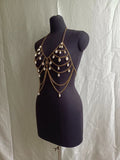 2025  LH4289 2025 New 2023 new hot-selling handmade multi-layer fringed metal chain exquisite body chain
