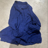2025  25/2 SN129 Literary and Casual Early Spring Long Sleeve Yarn Textured Linen Shirt