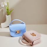 KKBOXLY 2025 PVC square Barbie jelly bag fashionable and versatile handbag dirt-resistant and easy-to-wash summer women's oblique span bag customization