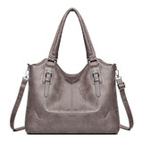 Spring New Women's Bag  Large Bag Portable Tote Bag Soft Leather Large Capacity Shoulder Crossbody Women's Bag