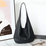 Genuine leather bag women's new  large-capacity underarm tote bag first-layer cowhide women's bag New versatile shoulder bag