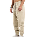 KKBOXLY 2025 2025 new summer sweatpants men's new slim-fitting foot-tied casual youth versatile sports trousers