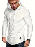 kkboxly  Men's Stylish Casual Thin Long Sleeve Athletic Hoodie