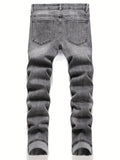 kkboxly  Men's Skinny Fit Ripped Stretch Slim Fit Jeans Pants