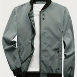 kkboxly Stay Stylish and Comfortable: Men's Casual Jackets With Zipper Pockets - Best Sellers!