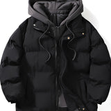 kkboxly  Men's Stylish Warm Thick Padded Jacket For Fall Winter
