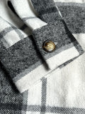 kkboxly  Men's Casual Retro Plaid Shirt, Button Up Long Sleeve Shirt For Business Leisure Activities