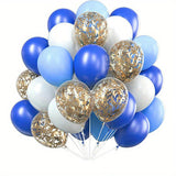 30pcs, Agate Macaron Matte Latex Balloons - 12 Inch - Perfect for Anniversaries, Weddings, Birthdays, Party Decorations, Indoor and Outdoor Use
