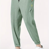 kkboxly  Men's Casual Trendy Thin Trousers For Spring Summer