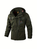 kkboxly Stay Stylish and Protected with this Men's Windbreaker Bomber Jacket - Perfect for Spring Outdoors!