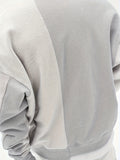 kkboxly  Men's Trendy Solid Sweatshirt, Casual Cotton Slightly Stretch Breathable Long Sleeve Loose Top For Outdoor