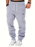 kkboxly  Men's Classic Design Joggers For Fall Winter Cycling Fitness