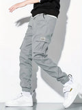 kkboxly  Men's Casual Multi Pockets Cargo Pants Best Sellers