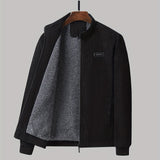 kkboxly  Men's Fall/Winter Casual Corduroy Fleece Jacket Christmas Gifts