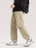 kkboxly  Men's Casual Loose Fit Joggers, Chic Street Style Pants
