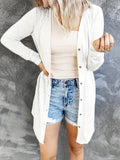kkboxly  Long Sleeve Oversized Top, Button Up Casual Top, Women's Clothing