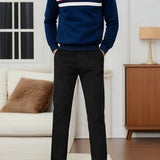 kkboxly  Men's Casual Corduroy Slim Fit Trousers For Fall Winter