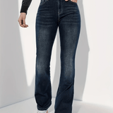 kkboxly  High Stretch Washed Bootcut Jeans, Slant Pockets Fashion Denim Pants, Women's Denim Jeans & Clothing
