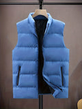 Men's Thermal Vest Sleeveless Jacket Trendy And Warm For Winter Autumn