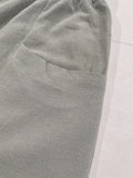 kkboxly  Solid Simple Capri Pants, Casual Elastic Waist Pants With Pockets, Women's Clothing