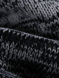 kkboxly  Men's Gradient Crew Neck Casual Plaid Stripe Knitted Sweater