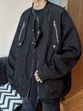 kkboxly  Men's Chic Lightweight Jacket, Street Style Jacket With Pockets