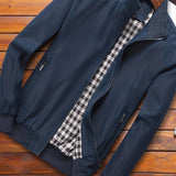 kkboxly  Men's Jacket Casual High Neck Zipper Jacket For Spring
