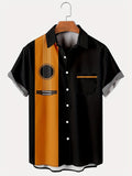 kkboxly  Stylish Men's Musical Note Printed Casual Shirt - Perfect for Parties and Streetwear