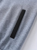 kkboxly  Color Block Men's Hooded Jacket Casual Long Sleeve Hoodies With Zipper Gym Sports Hooded Coat For Spring Fall