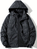 kkboxly  kkboxly  Men's Windproof and Waterproof Soft-Shell Hooded Jacket for Outdoor Activities