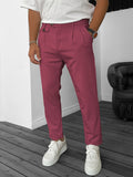 kkboxly kkboxly  Men's Elegant Slacks, Semi-formal Stretch Dress Pants For Business Banquet