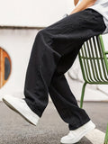 kkboxly  Men's Cotton Straight Leg Jeans