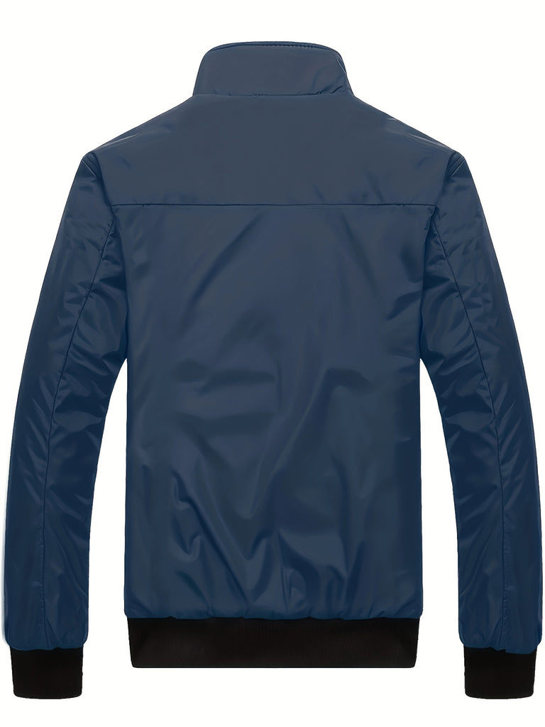 kkboxly  Men's Casual Sports Jacket With Zip Up Pockets
